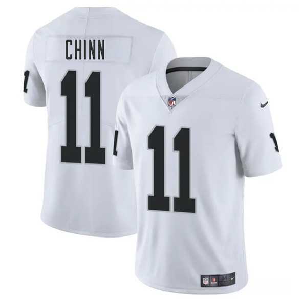 Men & Women & Youth Las Vegas Raiders #11 Jeremy Chinn White 2025 Vapor Stitched Jersey,We sell and wholesale Men & Women & Youth Las Vegas Raiders #11 Jeremy Chinn White 2025 Vapor Stitched Jersey on line form chian!